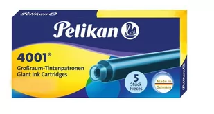 Pelikan NABOJE DŁUGIE GTP TURKUSOWE 5szt - Naboje i atramenty - miniaturka - grafika 2