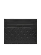 Etui na dokumenty i karty - Calvin Klein Etui na karty kredytowe Embossed Emblem Card Case LV04D1128G Czarny - miniaturka - grafika 1