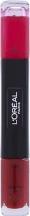 L’Oreal Paris L'Oreal Paris, Infallible, Nail Polish 2-In-1, 034, Red Rage, 2 x, 5 ml For Women - Lakiery do paznokci - miniaturka - grafika 1