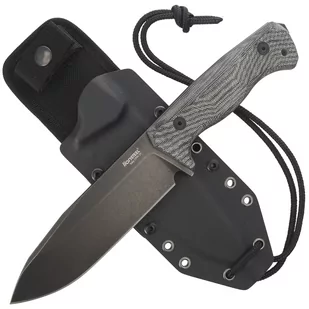 Nóż LionSteel Black Canvas Micarta, Old Black CPM 3V by Molletta (T6B 3V CVB) - Noże - miniaturka - grafika 4