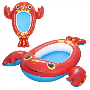 Pontonik do pływania ponton dmuchany dla dzieci Homar 117 x 116 cm Bestway - Materace dmuchane i koła do pływania - miniaturka - grafika 1