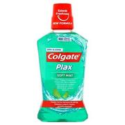 Płyny do płukania jamy ustnej - Colgate Palmolive Colgate Plax Multi-Protection Cool Mint 500 ml - miniaturka - grafika 1