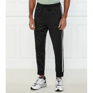 Dresy męskie - BOSS GREEN Spodnie dresowe Hover Striped C Relaxed fit stretch - miniaturka - grafika 1