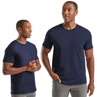 Koszulki męskie - T-shirt Gruba Koszulka Męska Bawełna FruitLoom HEAVY T 612120 GRANATOWY M - miniaturka - grafika 1