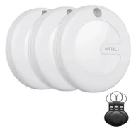 Lokalizatory GPS - MILI MiTag APL biały + czarne etui 3 szt. - miniaturka - grafika 1