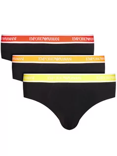 Majtki męskie - Emporio Armani Underwear Komplet 3 par slipów 111734 1P717 50620 Czarny - grafika 1