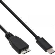 Kable USB - InLine Kabel USB USB C USB Micro-B M/M Czarny 1.5m 35724 - miniaturka - grafika 1