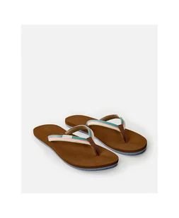 Japonki damskie RIP CURL Freedom brązowy 42 - Klapki i japonki damskie - miniaturka - grafika 1