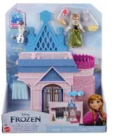 Figurki dla dzieci - Disney Frozen Anna Olaf Zamek Pałac Kraina Lodu zestaw Mattel - miniaturka - grafika 1