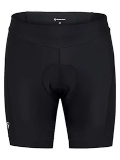 Spodnie damskie - Ziener Damskie spodnie rowerowe/kolarskie rowery górskie/wyścigowe oddychające|szybkoschnący|wyściełane, Natea X-gel czarny czarny 38 219133 - grafika 1