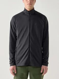 Haglöfs Kurtka polarowa "Korp Mid" w kolorze czarnym - Odzież trekkingowa męska - miniaturka - grafika 1