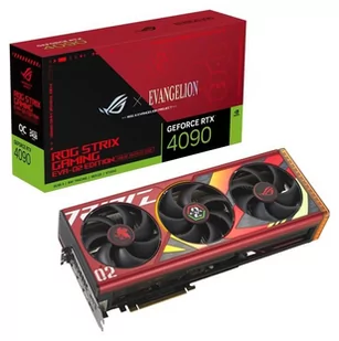 ASUS GeForce RTX 4090 ROG STRIX OC EVANGELION 2 24GB DLSS 3 - Karty graficzne - miniaturka - grafika 1