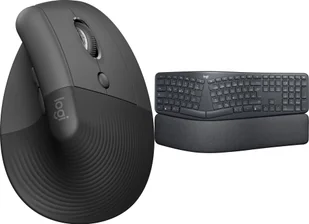 Logitech Lift Graphite 910-006473 + Ergo K860 920-010108 - Myszki - miniaturka - grafika 1