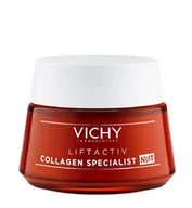 Kremy do twarzy - Vichy Liftactiv Collagen Specialist - krem do twarzy na noc 50ml - miniaturka - grafika 1