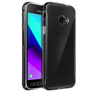Silikonowe Etui Do Galaxy Xcover 4/4S Odporne Na Wstrząsy Cienkie Kryształki — Muvit, Przezroczyste - Etui i futerały do telefonów - miniaturka - grafika 1