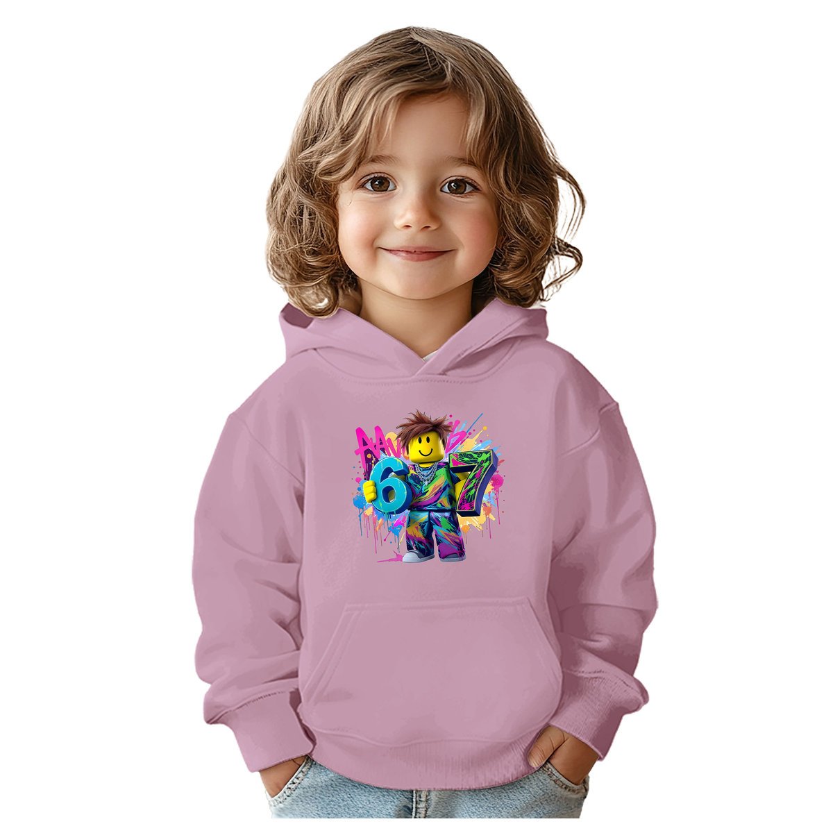 BLUZA DZIECIĘCA 67 SIX SEVEN VIRAL ROBLOX 104 CHŁOPIĘCA DZIEWCZĘCA