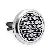 Zapachy samochodowe - Dyfuzor aromaterapeutyczny do samochodu - model KWIAT ŻYCIA, bezpieczny i zdrowy do olejków eterycznych - miniaturka - grafika 1