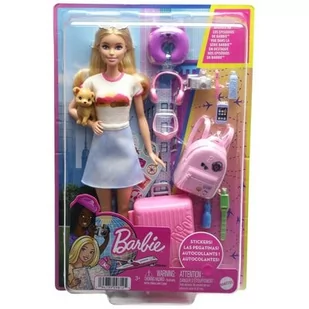 Lalka Barbie It Takes Two Malibu w podróży HJY18 - Lalki dla dziewczynek - miniaturka - grafika 1