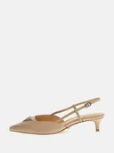 Czółenka - decollett and egrave; e scarpe con tacco donna guess flpjes lea05 taupe - GUESS - miniaturka - grafika 1