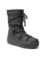 Śniegowce damskie - Moon Boot Śniegowce Mid Rubber Wp 24010300 Czarny - miniaturka - grafika 1