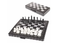 Gry planszowe - Szachy Warcaby Magnetyczne 2W1 Podróżne Mini - miniaturka - grafika 1