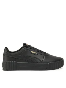 Puma Sneakersy Carina 3.0 Jr 401476 02 Czarny - Buty dla dziewczynek - miniaturka - grafika 1