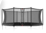 Trampoliny - Berg Trampolina Grand Favorit z siatką zabezpieczającą Comfort schwarz 30.25.65.40 - miniaturka - grafika 1