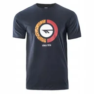 Koszulki męskie - Męska Koszulka z krótkim rękawem hi-tec miejska bawełniana sportowa XL - miniaturka - grafika 1