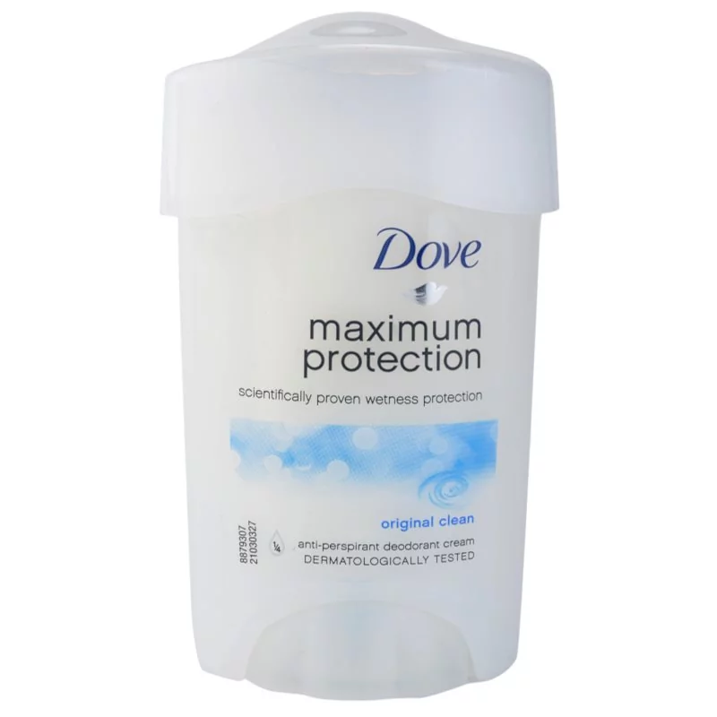 Dove Original Maximum Protection kremowy antyperspirant 48h 45ml