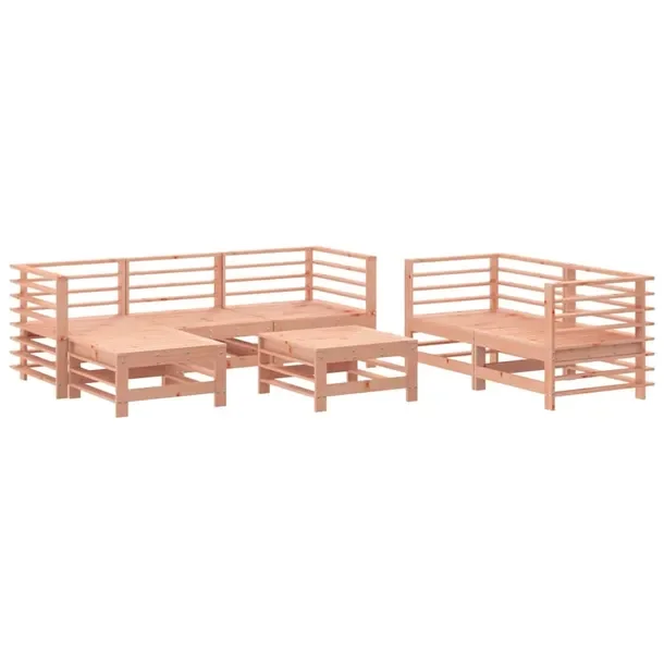Zestaw Wypoczynkowy z Litego Drewna Daglezjowego, Modułowy, 63,5x63,5x60 c