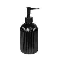 Mydelniczki i dozowniki mydła - Dozownik na mydło STRIP śr. 7 x 19 cm czarny - miniaturka - grafika 1