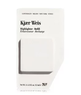 Kjaer Weis Glow Compact Refill Rozświetlacz 3.5 g Lustrous - Rozświetlacze do twarzy i ciała - miniaturka - grafika 1