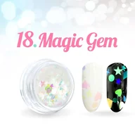 Ozdoby do paznokci - Ozdoba do paznokci Magic gem Nr 18 - miniaturka - grafika 1