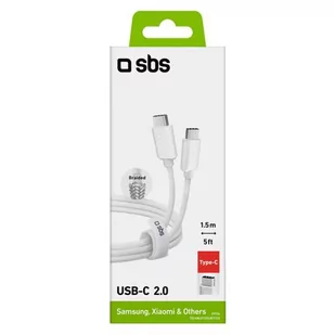 Kabel USB-C SBS 1.5m Szary TECABLETISSUETCCG - Kable - miniaturka - grafika 2