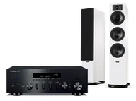 Zestawy stereo - Yamaha R-N600A (czarny) + Tesi 6 (biały) - miniaturka - grafika 1