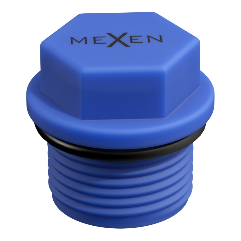 Mexen PPR korek krótki do prób 1 GZ niebieski - W97343-10-00