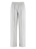 Spodnie damskie - Gerry Weber Spodnie w kolorze jasnoszarym - miniaturka - grafika 1