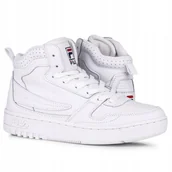 Buty sportowe męskie - Buty męskie Fila Fxventuno L MID White - miniaturka - grafika 1