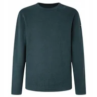 Swetry męskie - Sweter Męski PEPE JEANS PM702359 Zielony - miniaturka - grafika 1