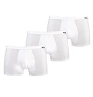 Majtki męskie - Wielopak bokserek męskich Levi biały, Teyli - miniaturka - grafika 1