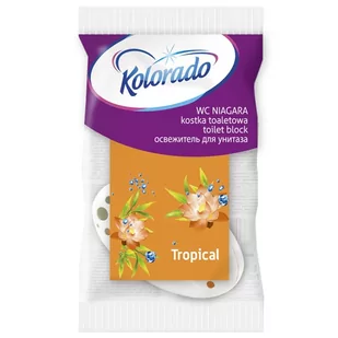 Kolorado Kostka toaletowa Niagara Tropikalna 35g Tropikalny 858-uniw - Odświeżacze powietrza - miniaturka - grafika 1