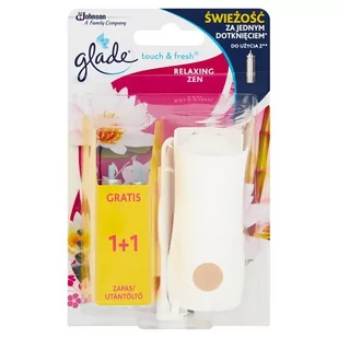 Glade Johnson Touch&Fresh Relaxing Zen Mini spray urządzenie 10ml +2 zapasy - Odświeżacze powietrza - miniaturka - grafika 1