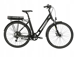 Rower elektryczny KROSS SENTIO HYBRID 1.0 rozmiar M Czarny - Rowery elektryczne - miniaturka - grafika 1