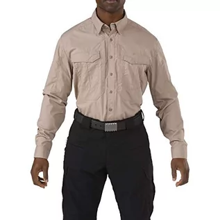 Koszulki męskie - 5.11 Tactical męska koszulka z długim rękawem, Flex-Tac stretch, wykończenie teflonowe, styl 72399 - grafika 1
