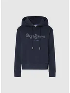 Bluzy damskie - Pepe Jeans Bluza w kolorze granatowym - miniaturka - grafika 1