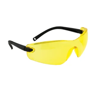 PORTWEST PW34 PROFILOWANE OKULARY OCHRONNE; BURSZTYN - Okulary ochronne - miniaturka - grafika 1