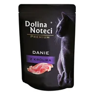 Mokra karma dla kotów - Dolina Noteci Premium Kot Danie z królika saszetka 85g - miniaturka - grafika 1