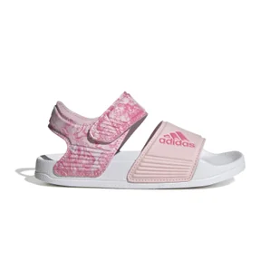 Sandały dziecięce adidas ADILETTE różowe ID2624 - Buty dla dziewczynek - miniaturka - grafika 1