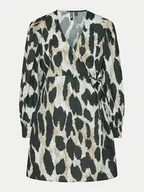 Sukienki - Pieces Sukienka codzienna Jade 17155367 Czarny Loose Fit - miniaturka - grafika 1