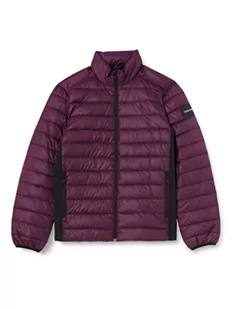 Calvin Klein Męska kurtka z logo z recyklingu, Śliwka passion, XL - Kurtki męskie - miniaturka - grafika 1